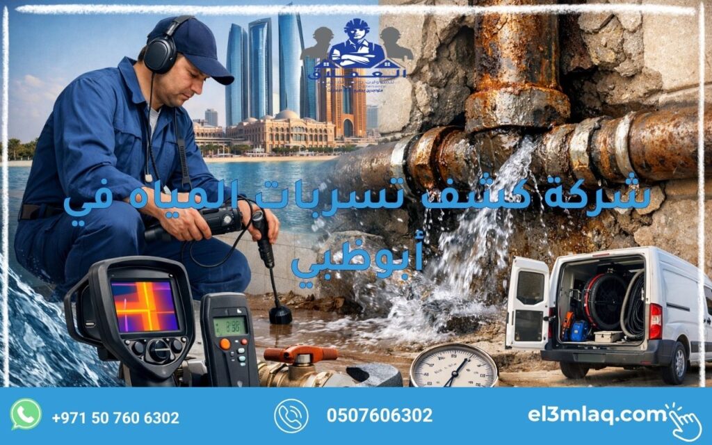 شركة كشف تسربات المياه في أبوظبي