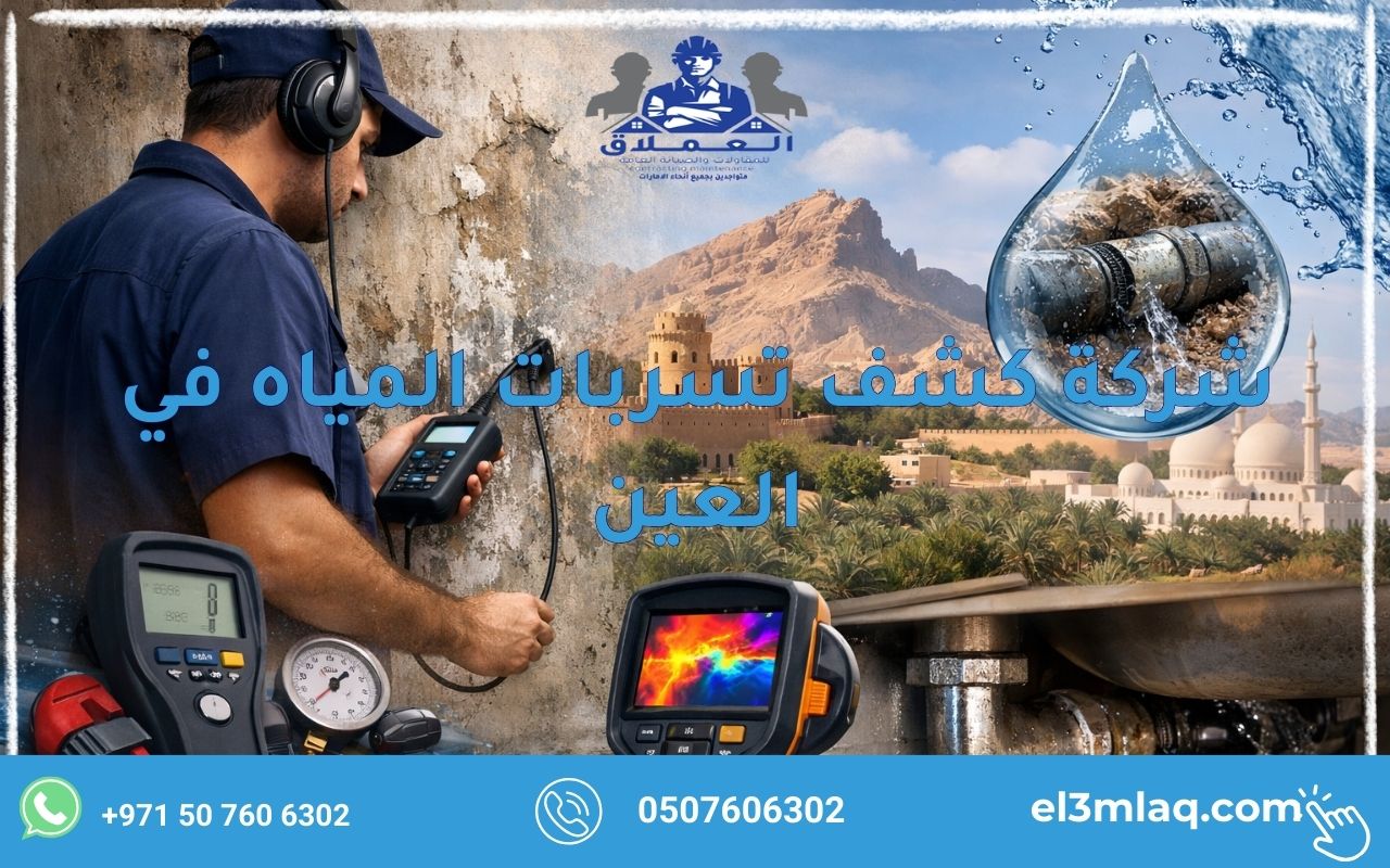 شركة كشف تسربات المياه في العين