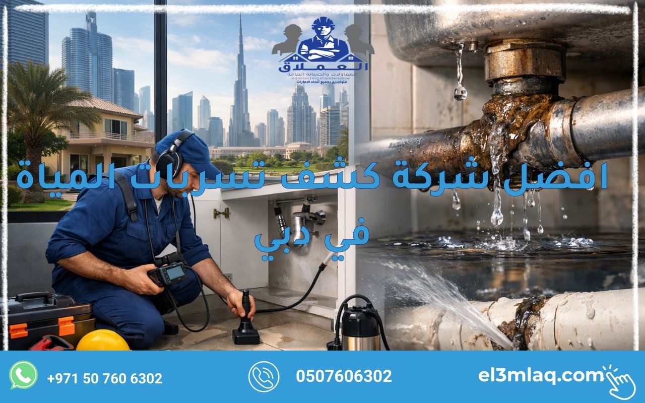 افضل شركة كشف تسربات المياة في دبي